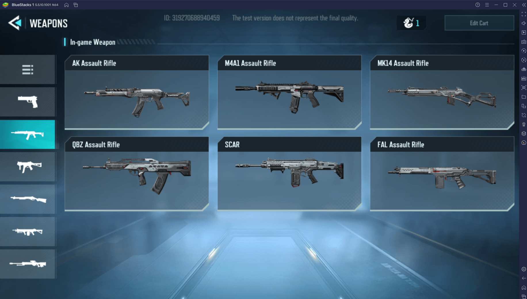 Learn all about Hyper Front Assault Rifles and choose the weapon that best suits your playstyle
