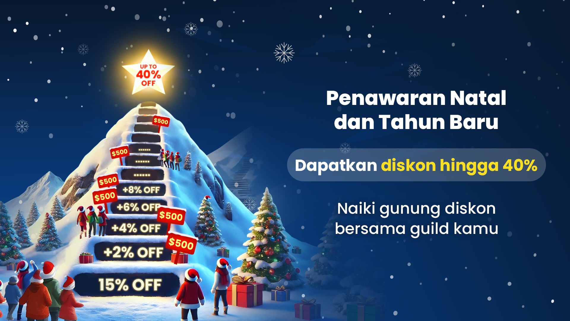 BlueStacks Christmas Sale: Daki Gunung Diskon dan Raih Potongan Hingga 40%! 🎅🎄