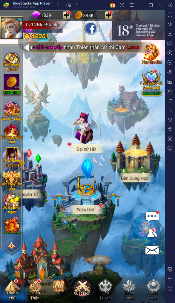 Trải nghiệm tựa game IDLE GOG trên PC với BlueStacks