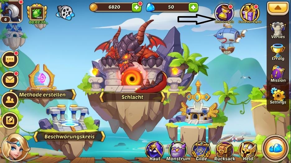 Ein Guide zu den wiederkehrenden Events bei Idle Heroes