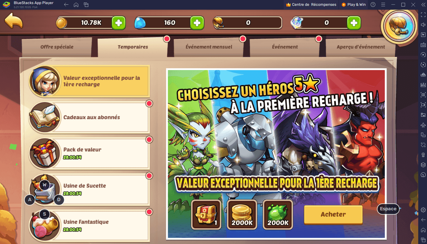 Le Meilleur Guide du Débutant pour Idle Heroes