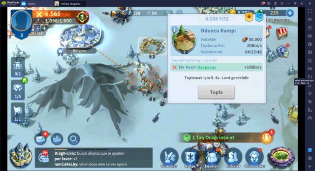 Infinity Kingdom’da Nasıl Daha Fazla Kaynak Elde Edersiniz?