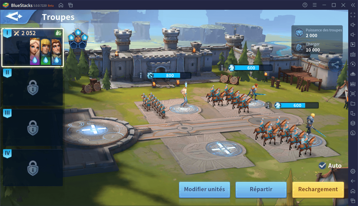 Lever une armée surpuissante dans Infinity Kingdom sur PC