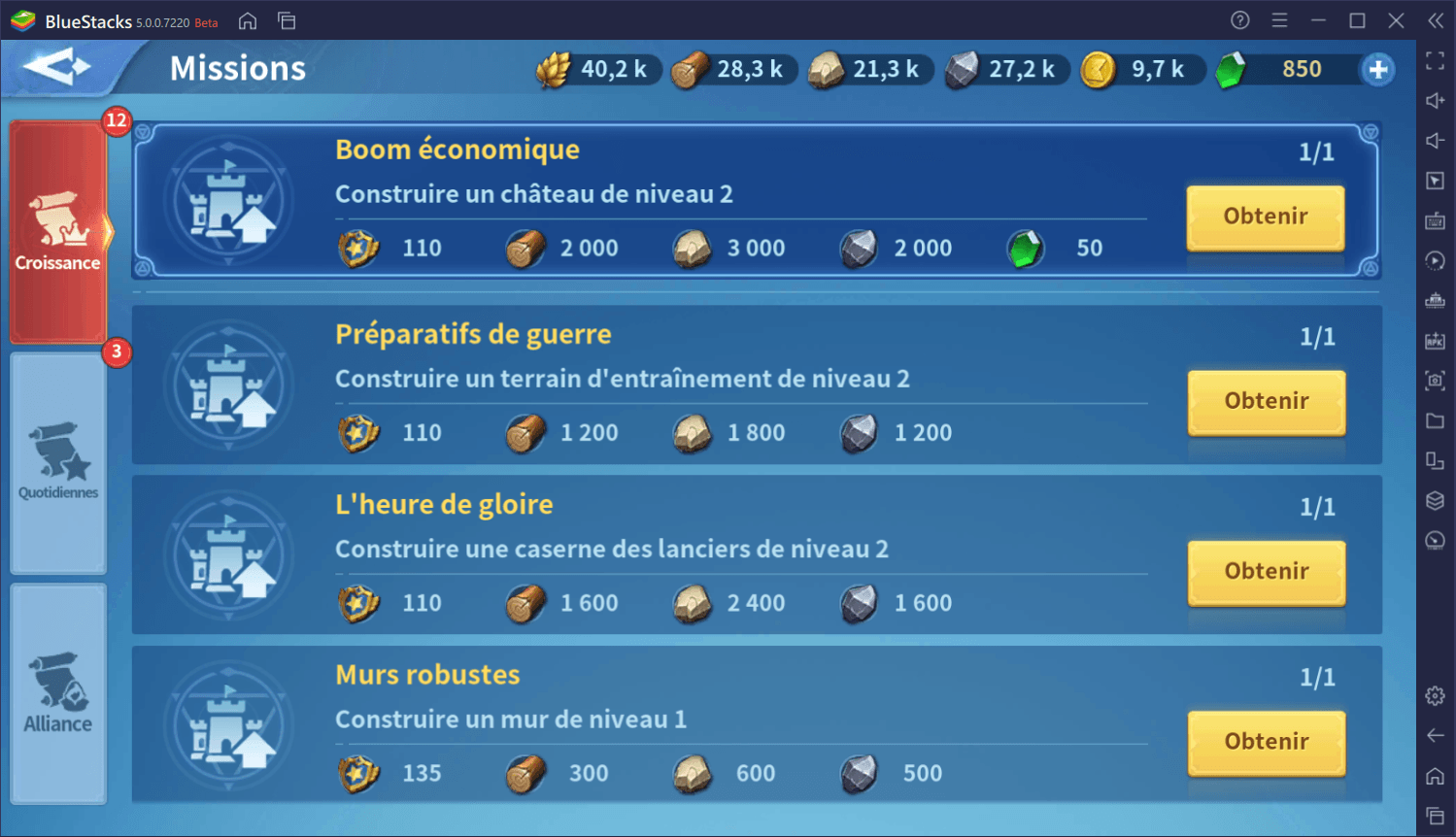 Comment obtenir plus de ressources dans Infinity Kingdom sur PC