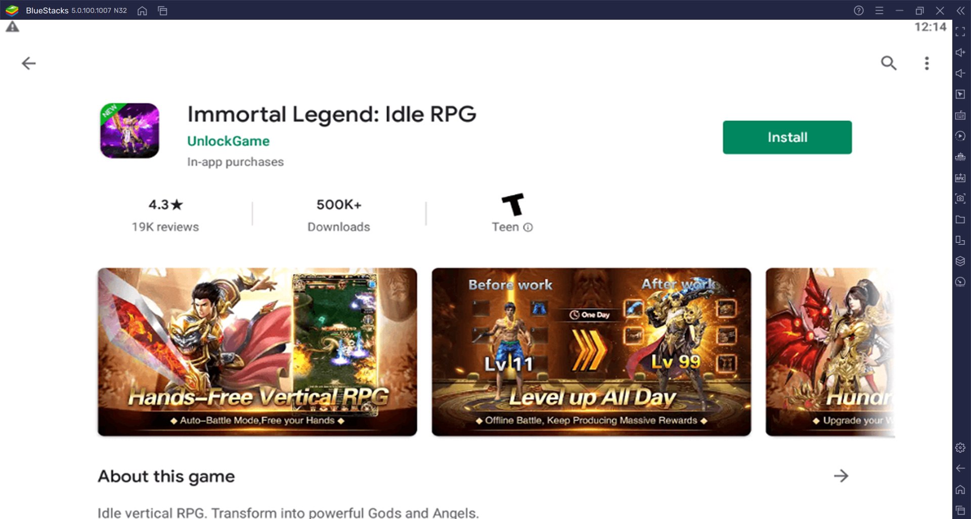 Comment Jouer à Immortal Legend: Idle RPG sur PC avec BlueStacks