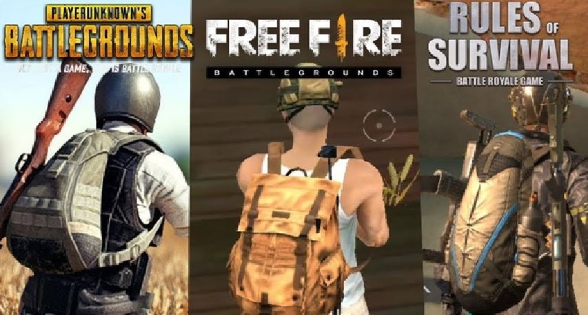 Comparando Battle Royale's - Free Fire vs PUBG Mobile vs Rules of Survival