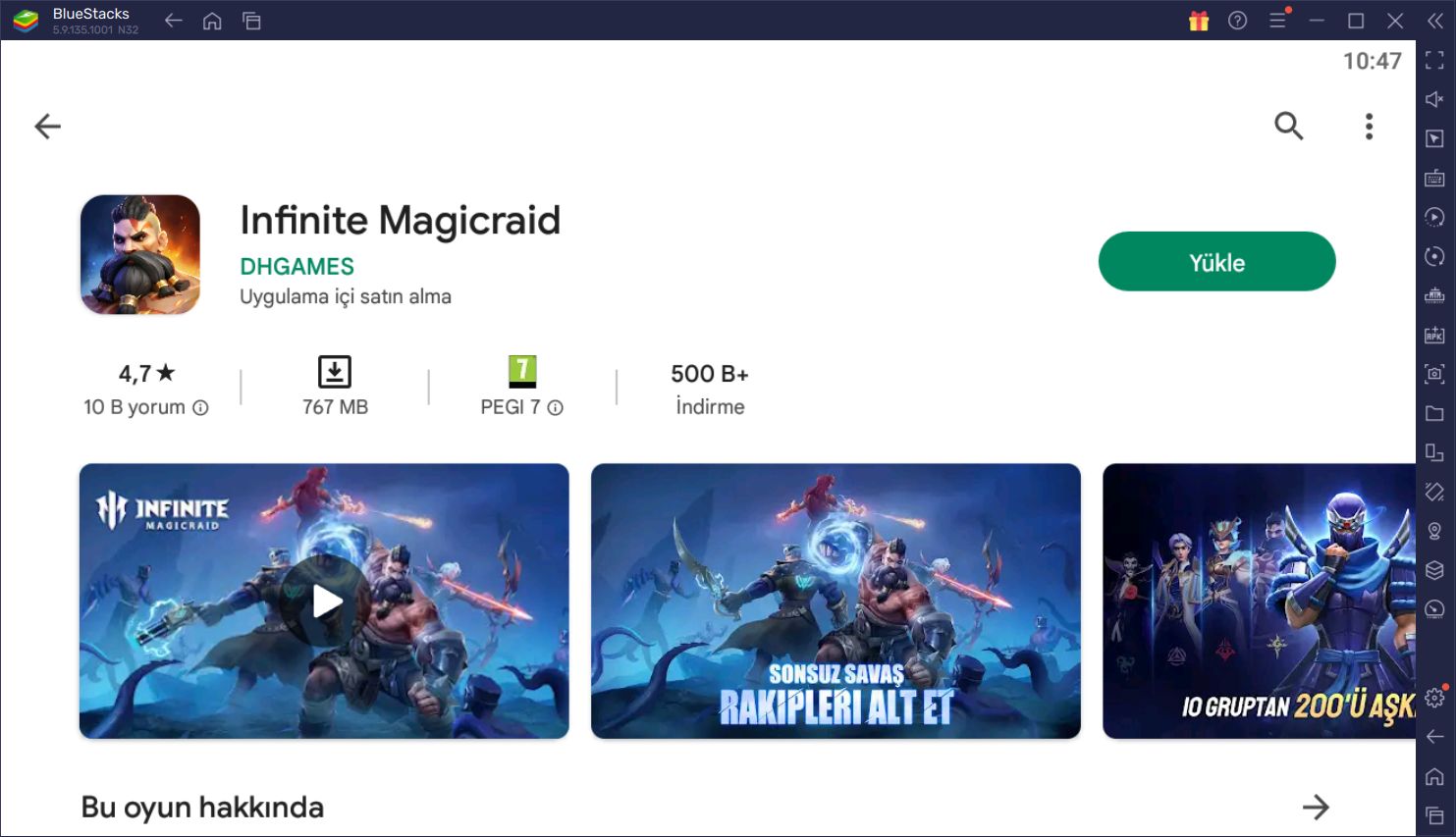 Infinite Magicraid, BlueStacks ile Bilgisayarda Nasıl Oynanır?