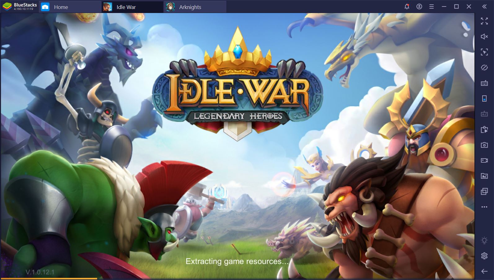 Get Your First Look at Idle War Legendary Heroes on PC BlueStacks