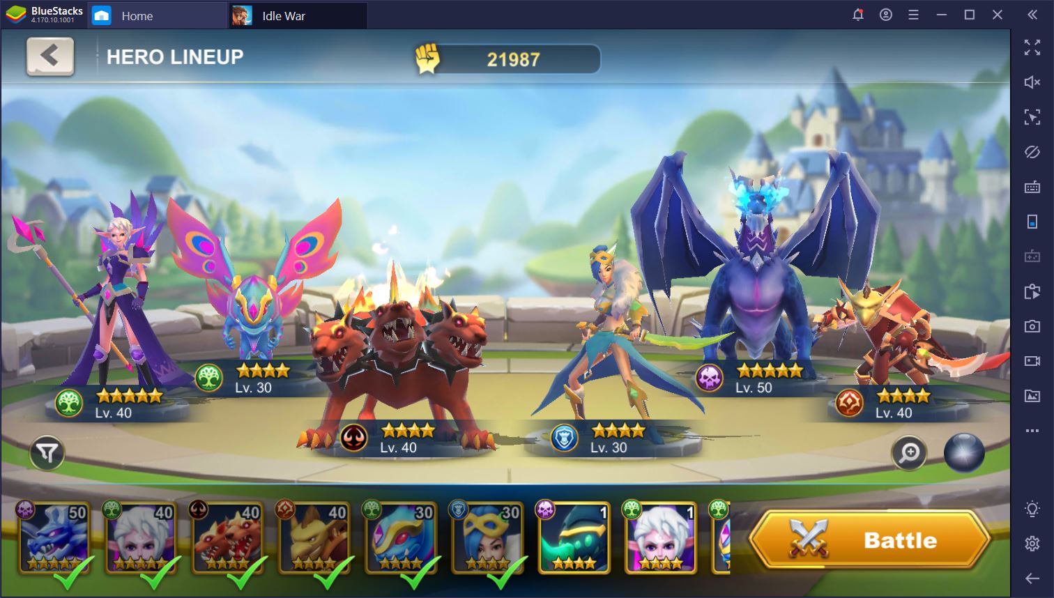 Idle War: Legendary Heroes – The Complete Combat Guide | BlueStacks