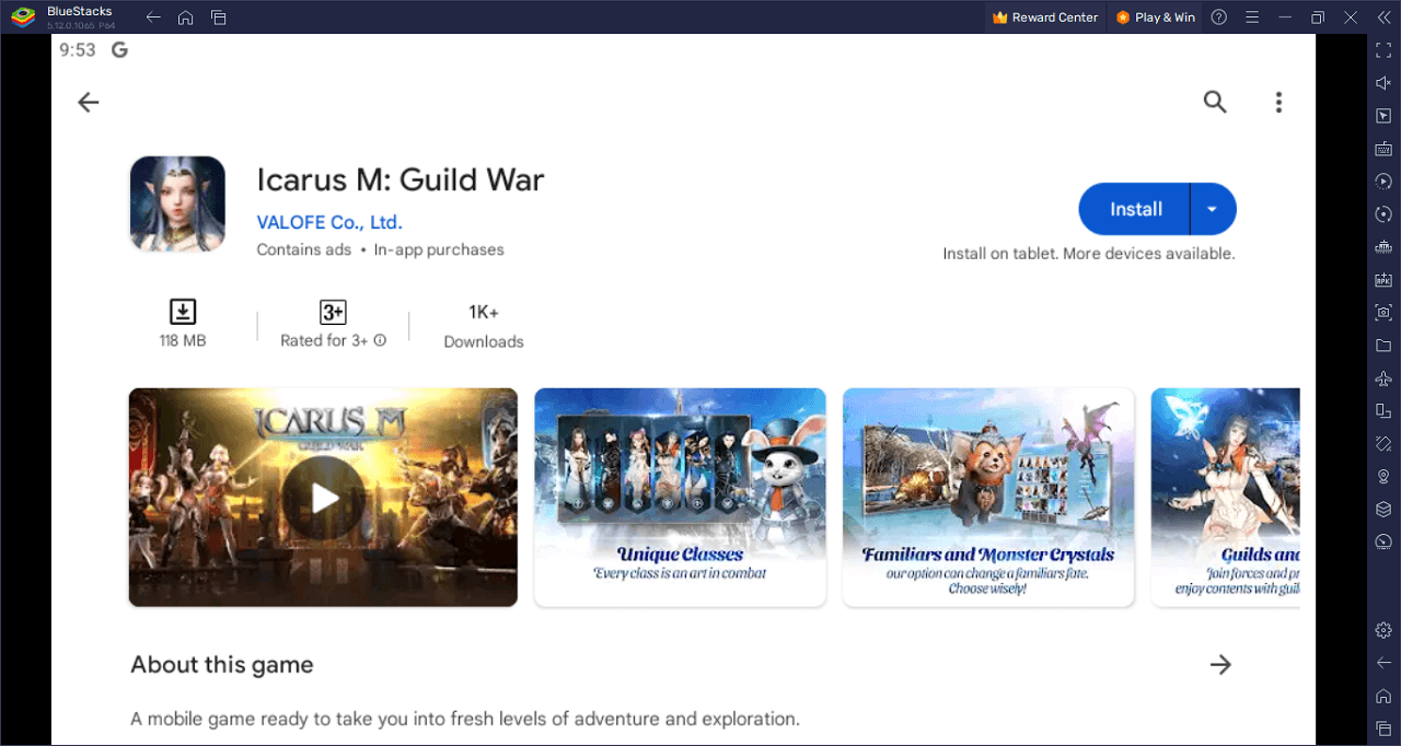 How to Play Icarus M: Guild War on PC With BlueStacks