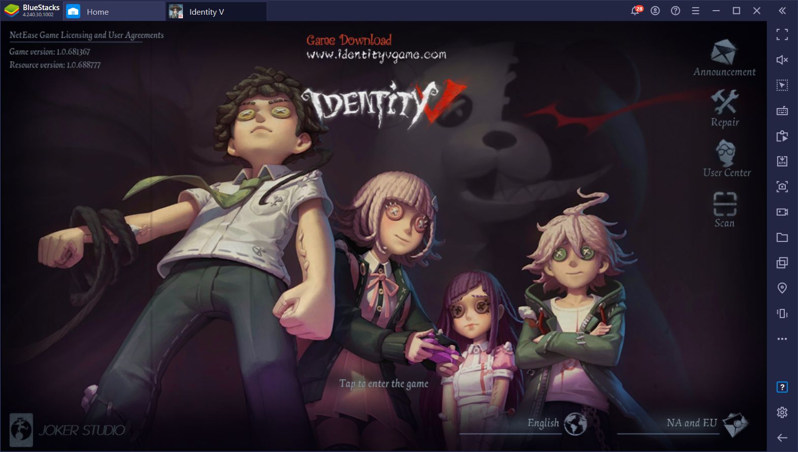 identity v pc