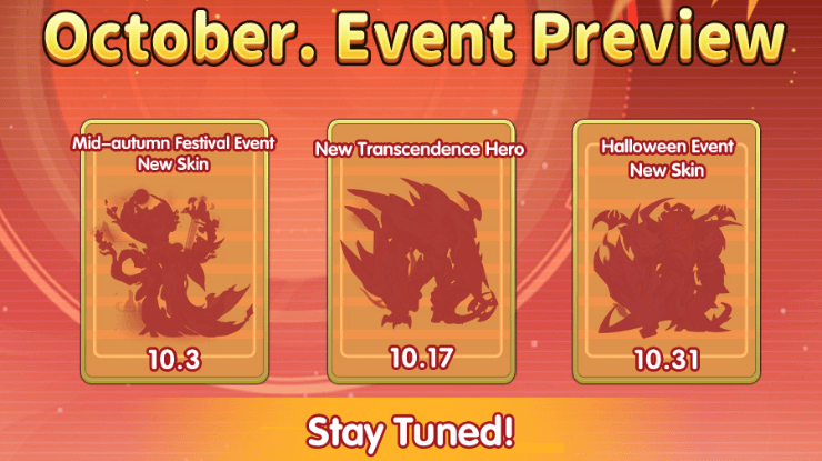 Idle Heroes – October 2025 Events Preview Halloween, New Hero & More