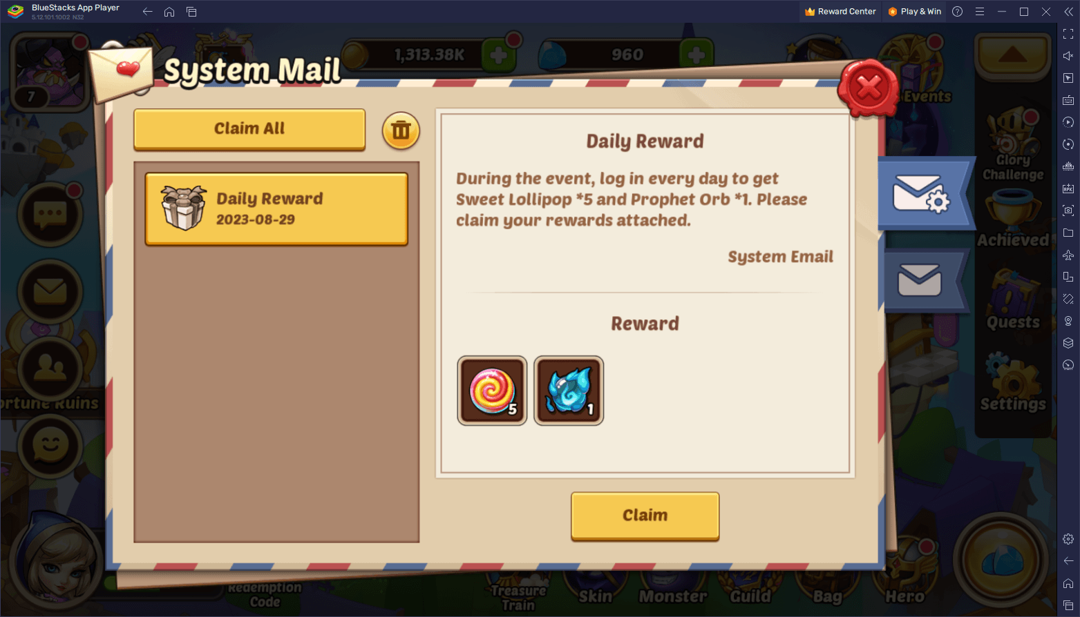 Idle Heroes August 25 Update - New Events and Rewards