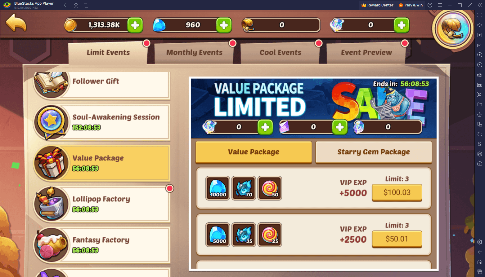 Idle Heroes August 25 Update - New Events and Rewards