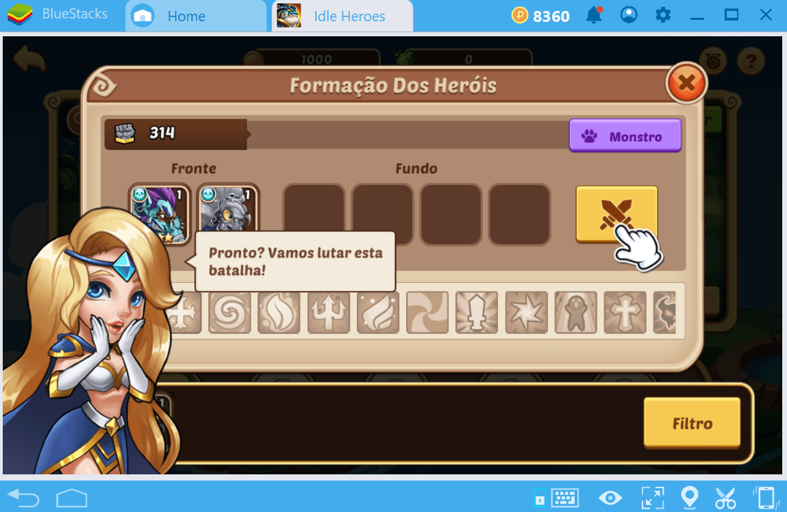 Guia de iniciante para Idle Heroes