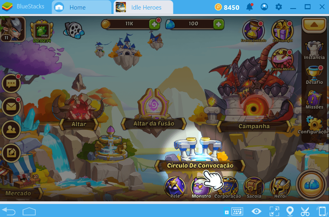 Guia de prédios e construções em Idle Heroes