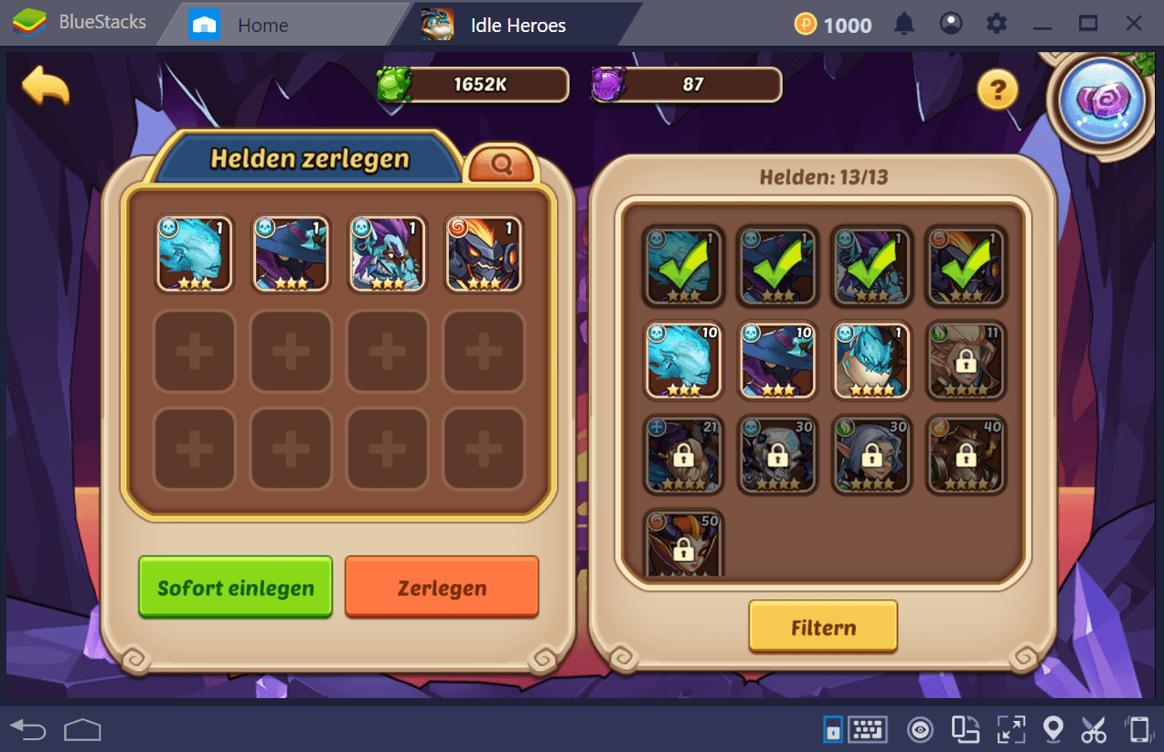 Idle Heroes: Ein umfassender Guide der Helden