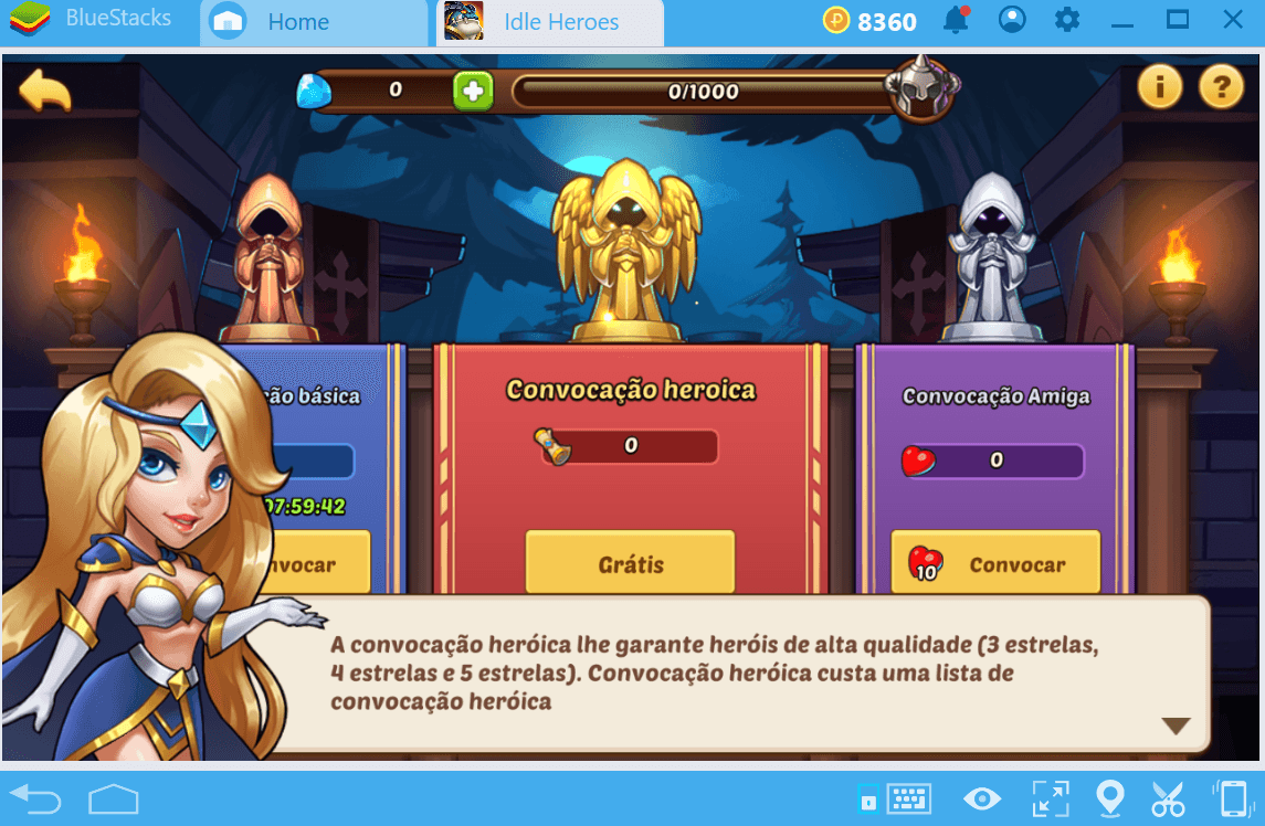 Guia de Heróis para Idle Heroes