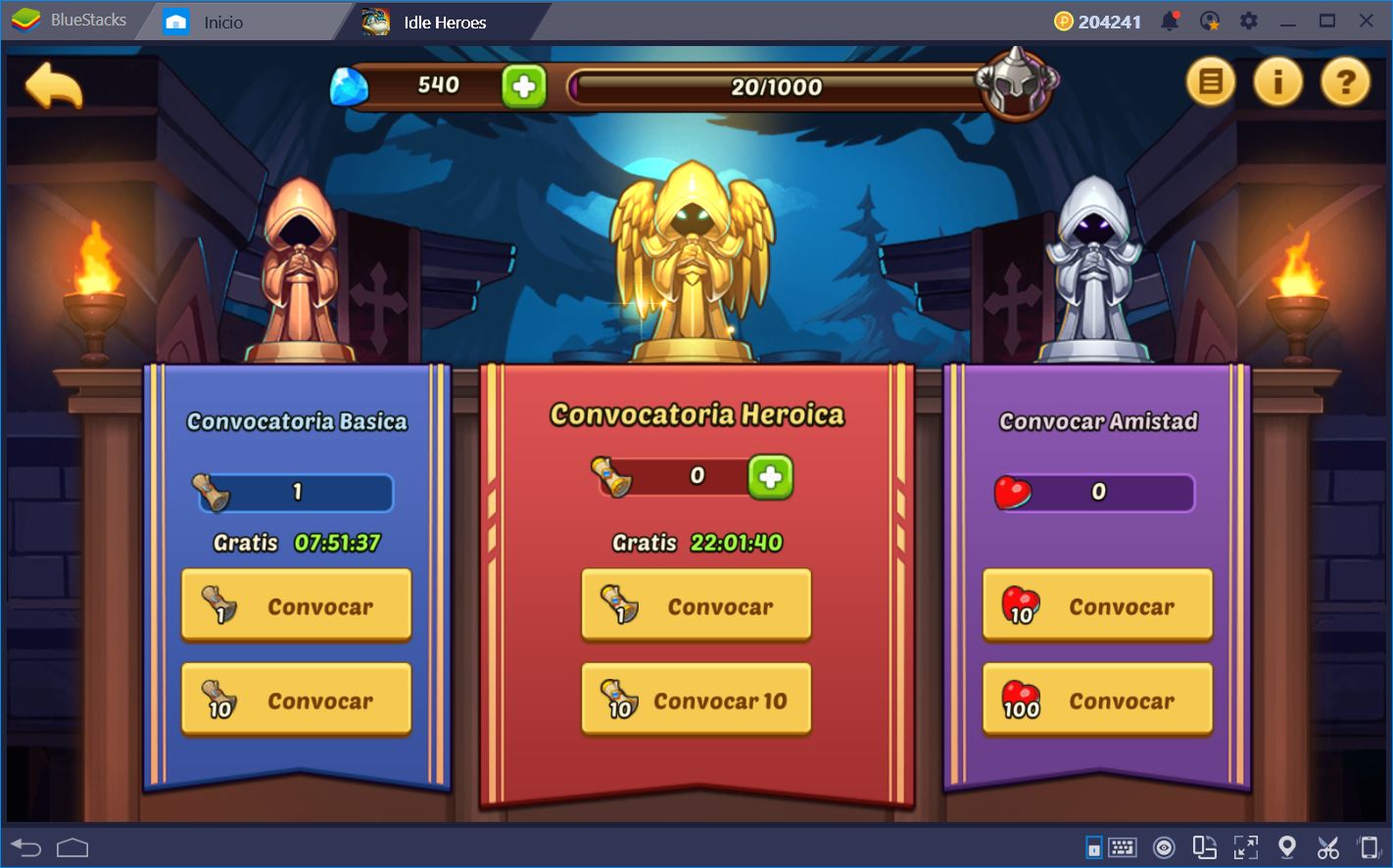 Idle Heroes: La Utilidad de Todos los Edificios