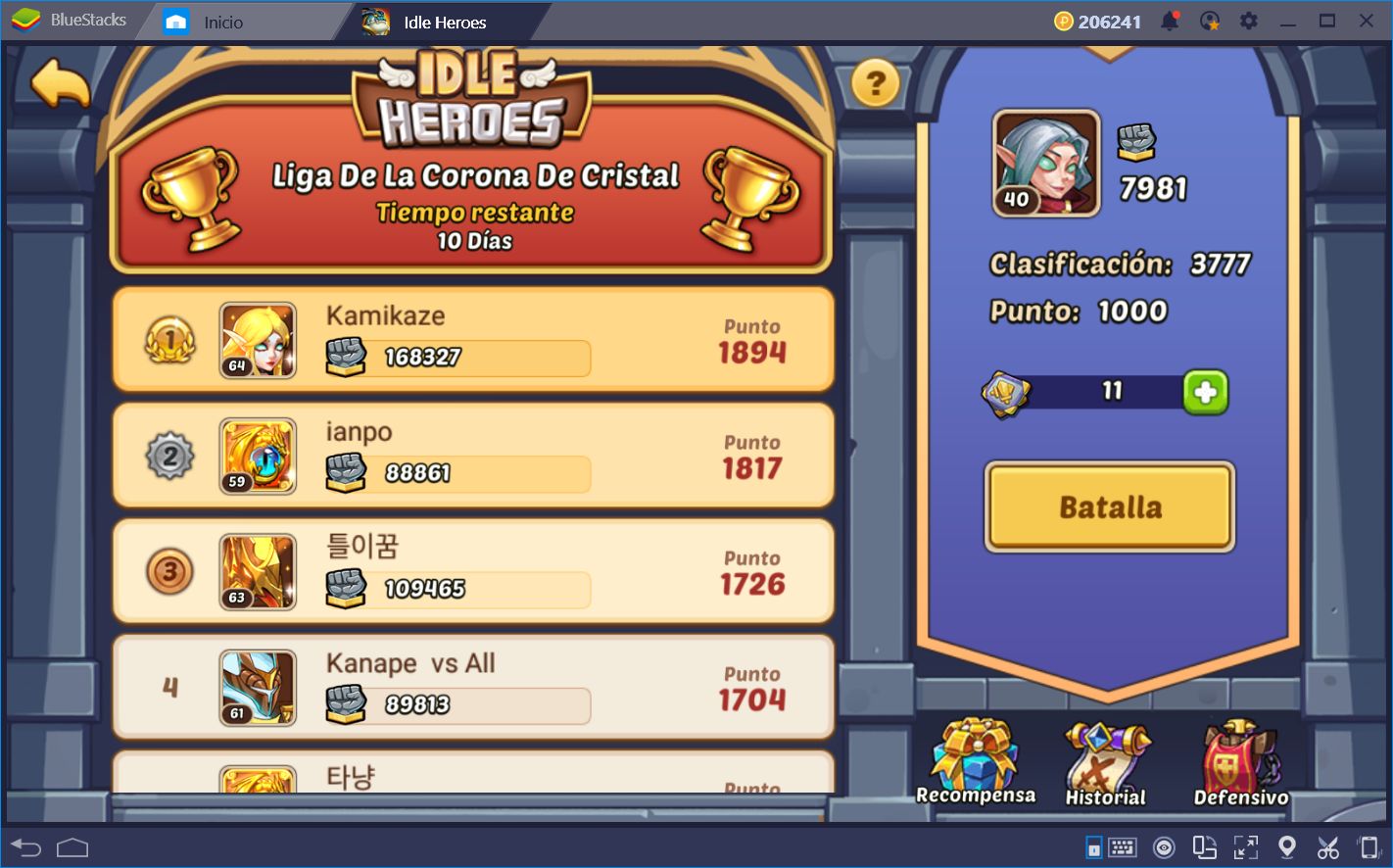 Los Mejores Personajes Para PvP en Idle Heroes