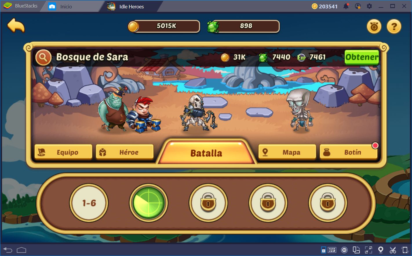 Idle Heroes: Definiendo al Género de Juegos con Farmeo No Presencial