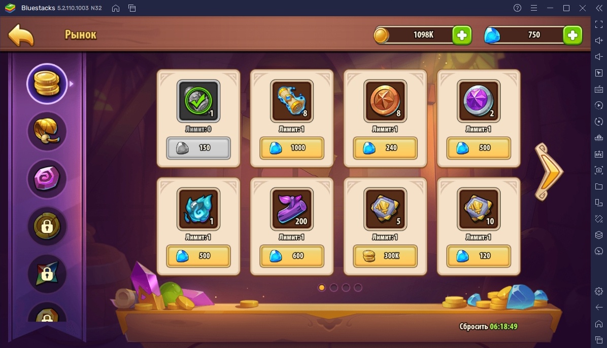 Idle Heroes на ПК - Советы и хитрости