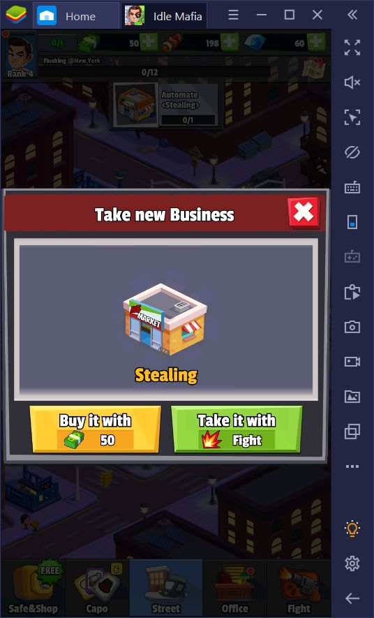 Idle Mafia Tycoon Manager On Pc How To Get Started With Your Mafia Empire Bluestacks