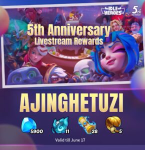 Idle Heroes on PC: The 5th Anniversary Event Ocean Carnival