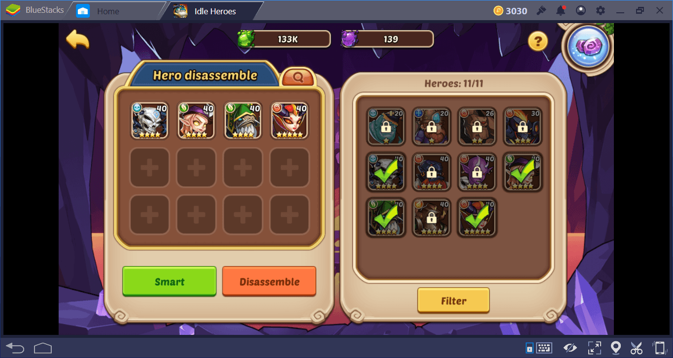 Idle Heroes على جهاز الكمبيوتر: دليل شامل للأبطال