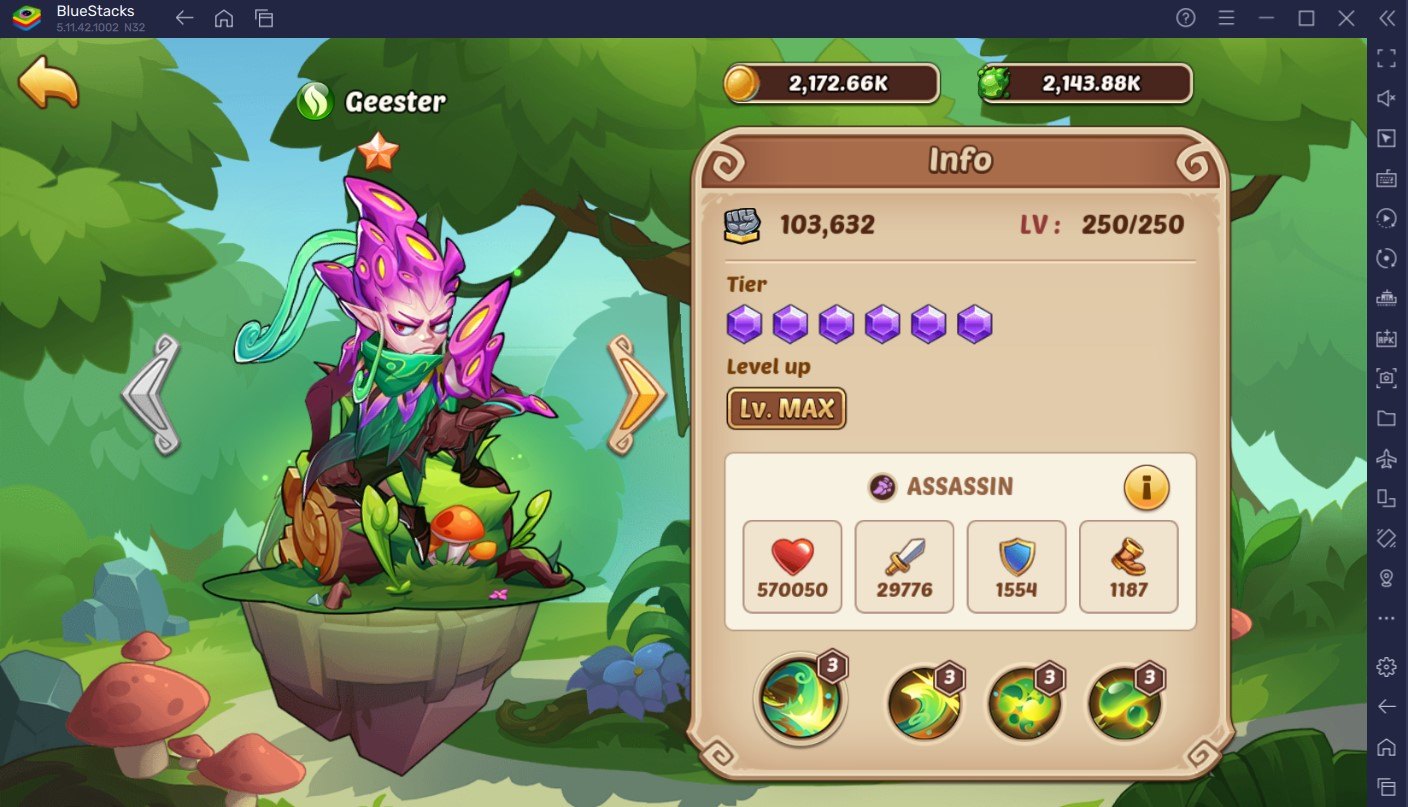 Idle Heroes – Geester Released, Double-Up Summon Events, Palace of Crystal and Eternity, and more Events