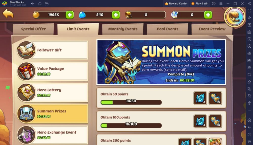 Idle Heroes – New Hero Hyperspace Hunter Aylamak, Summon Prizes Event ...