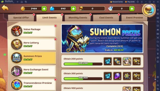 Idle Heroes – New Hero Vulcan, Palace of Crystal Event and Point ...