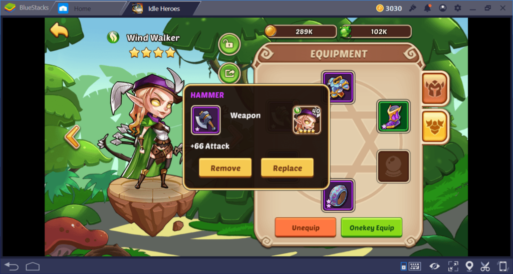 Idle Heroes على جهاز الكمبيوتر: دليل المعدات والقطع الأثرية والكنوز