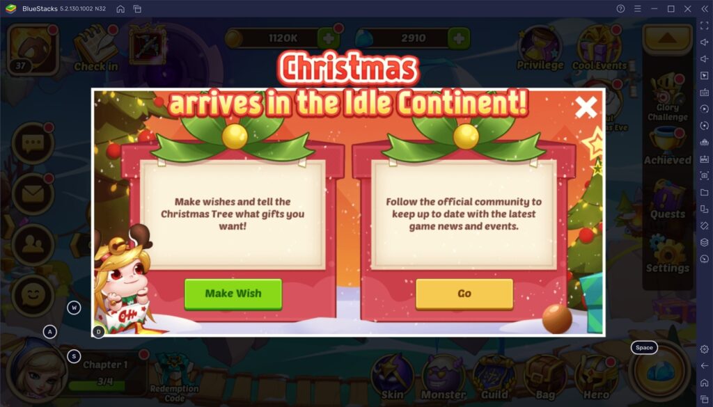 Idle Heroes More Christmas Events are Added in the Idle Continent