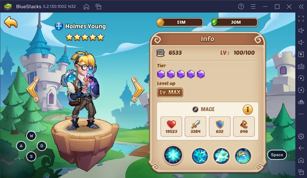 Idle Heroes: The Latest Update is Introducing the Brand New Hero Holmes Young.
