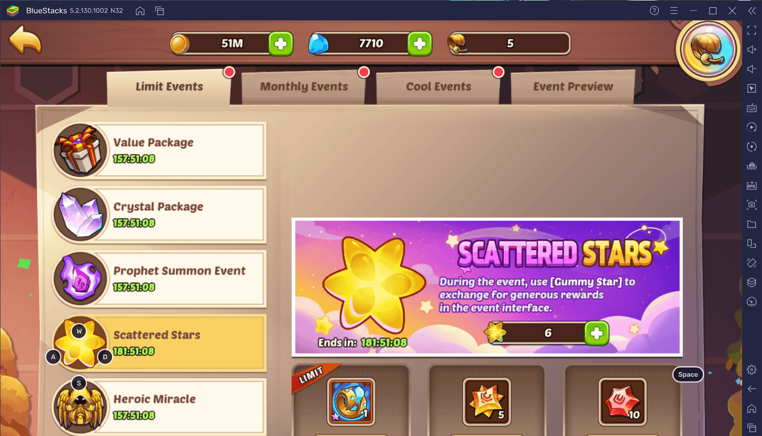 Idle Heroes: Brand New Event Scattered Stars and New Updates on the Permanent Events