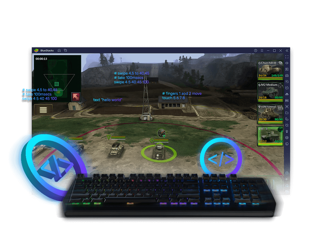 Automate moves in your favourite Android Games with the BlueStacks Script  feature