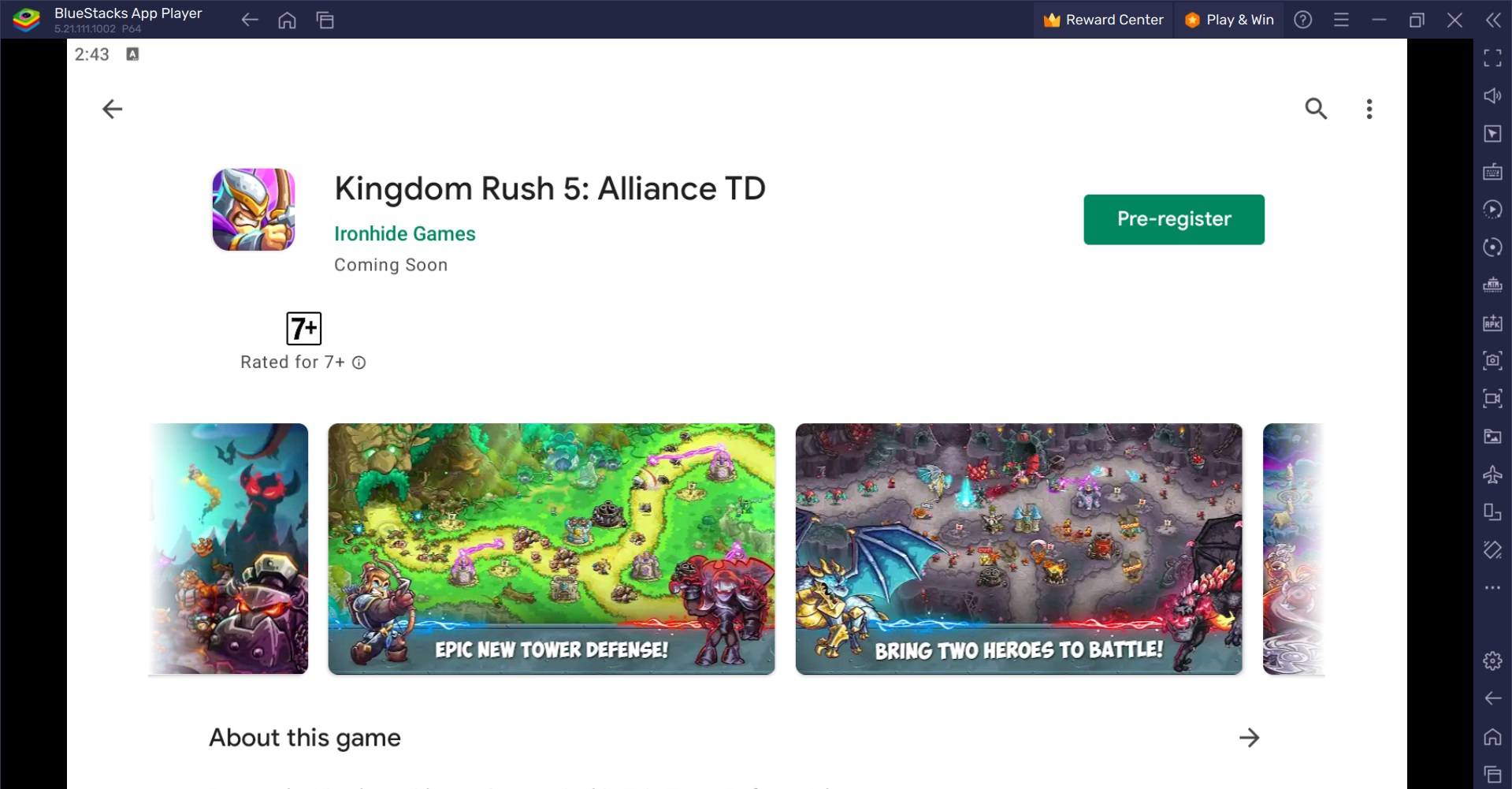How to Play Kingdom Rush 5: Alliance TD on PC with BlueStacks