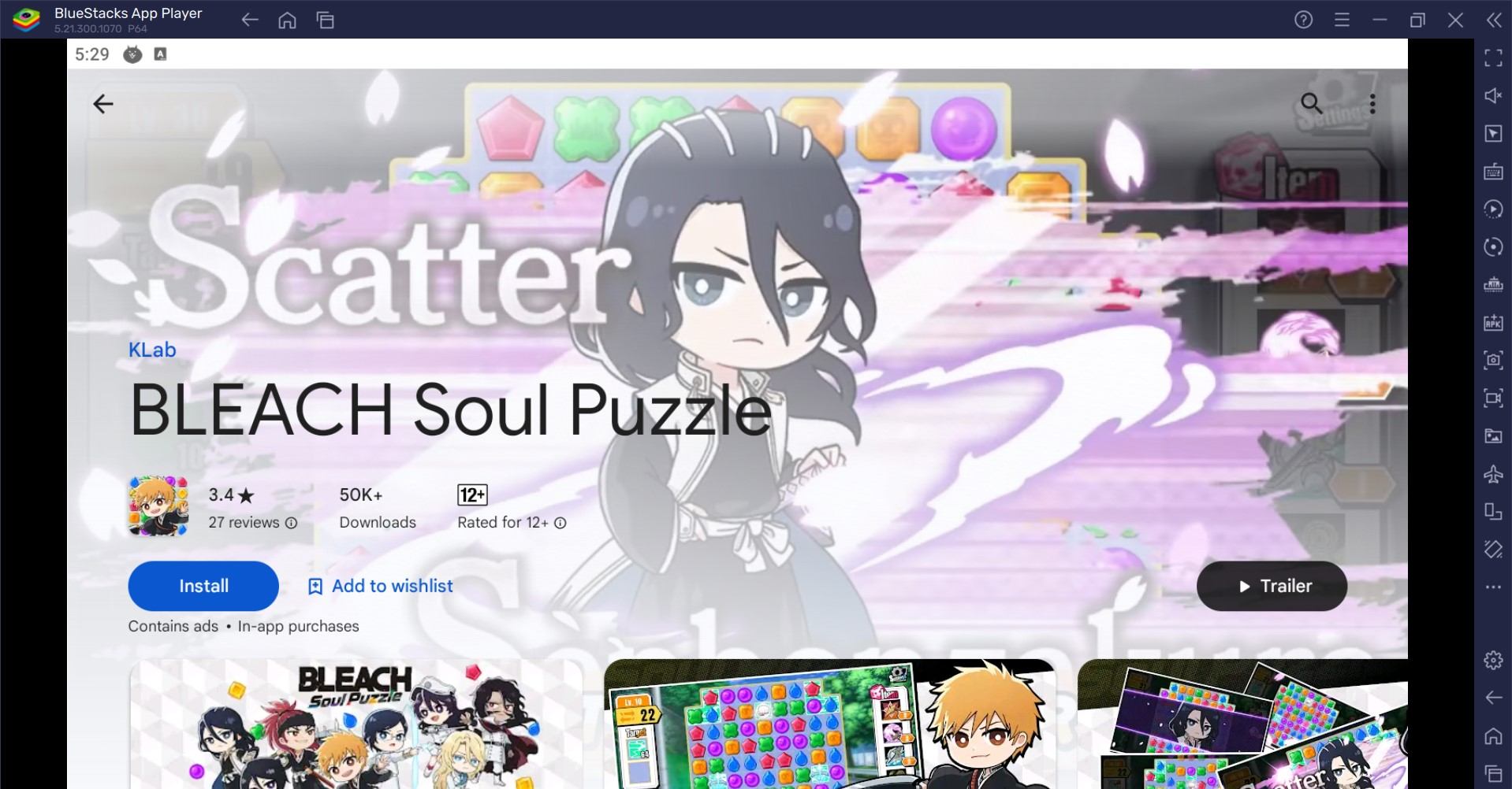 How to Play BLEACH Soul Puzzle on PC with BlueStacks