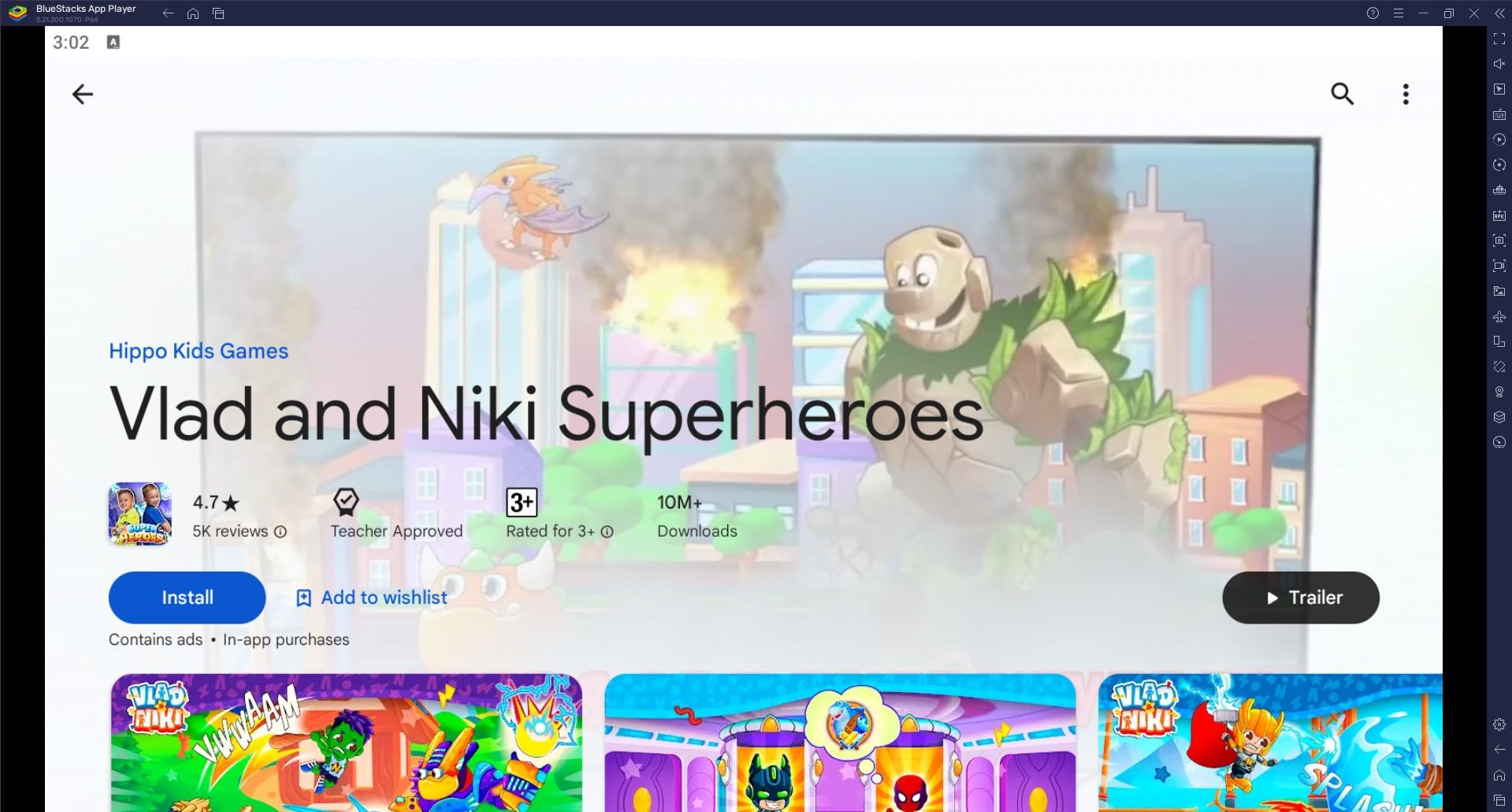 How to Play Vlad and Niki Superheroes on PC with BlueStacks