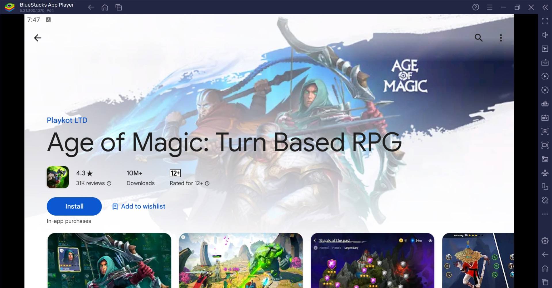 How to Play Age of Magic: Turn Based RPG on PC with BlueStacks