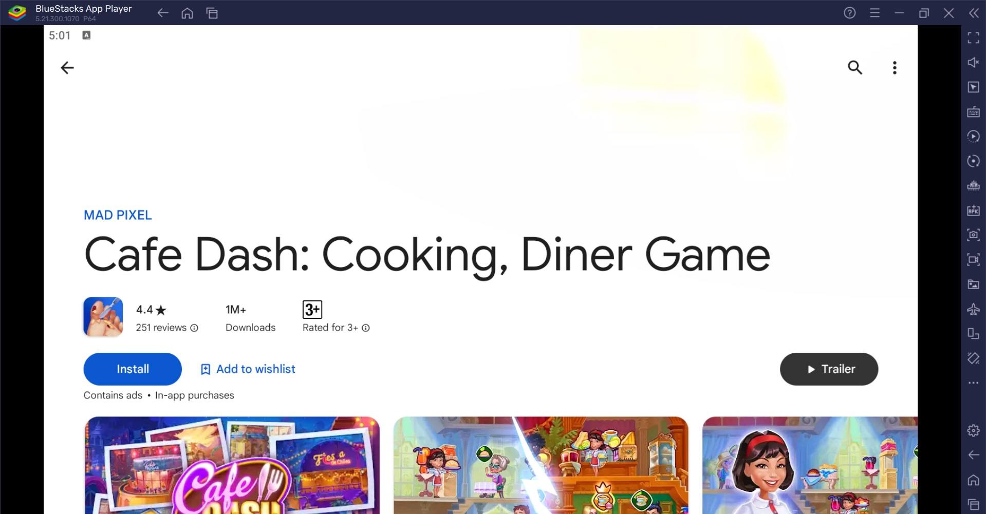 How to Play Cafe Dash: Cooking, Diner Game on PC with BlueStacks