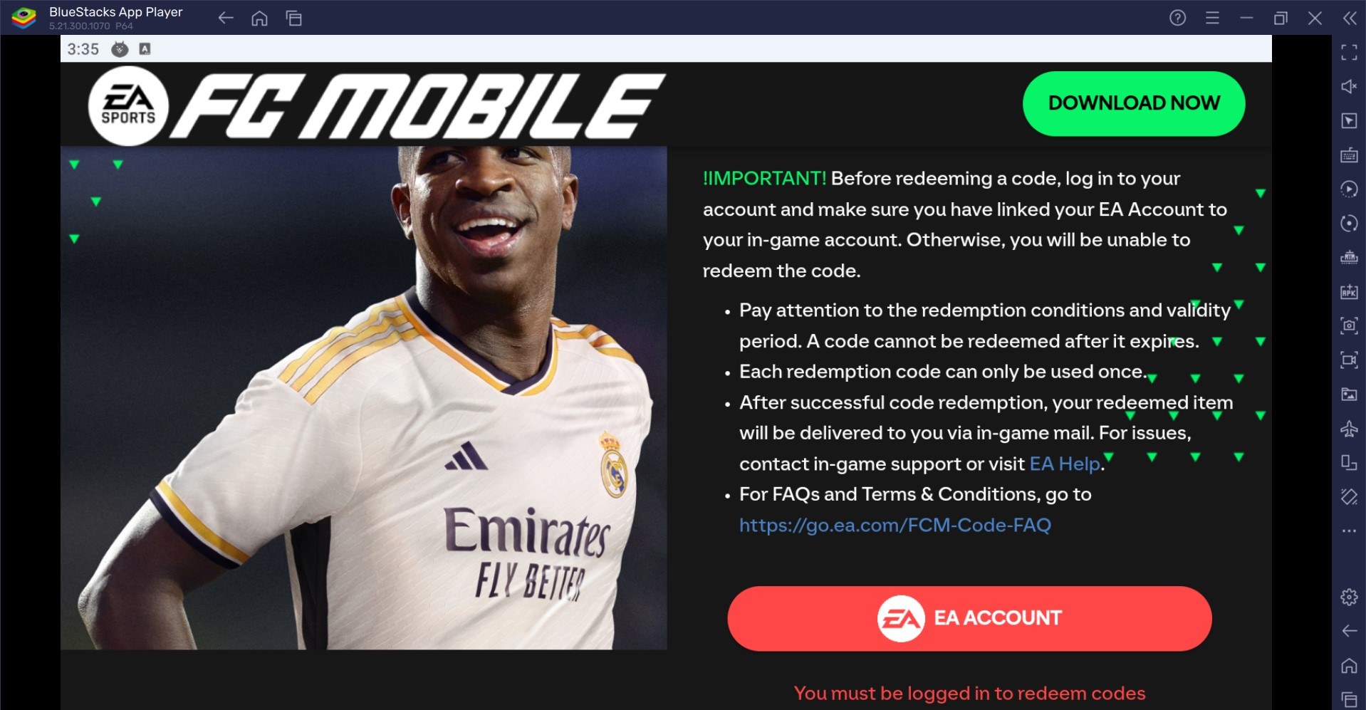 EA SPORTS FC™ Mobile Soccer- All Working Redeem Codes October 2024