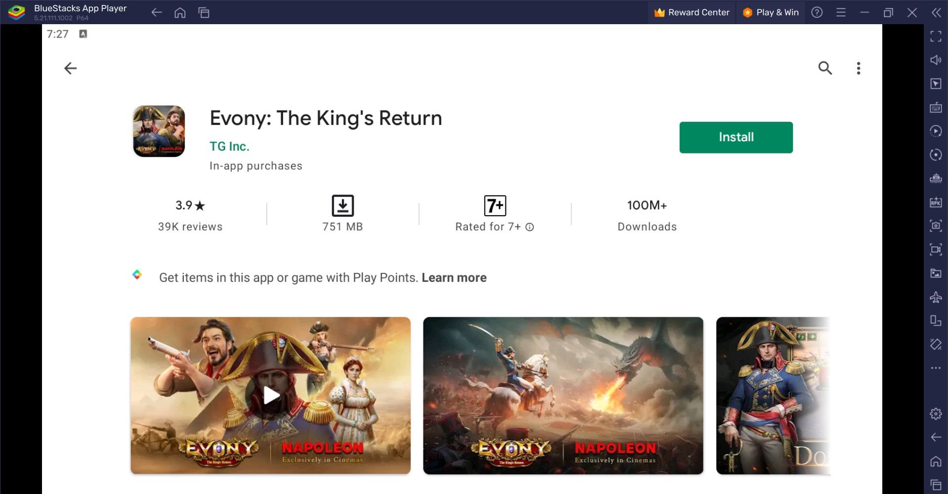 How to Play Evony: The King's Return on PC with BlueStacks