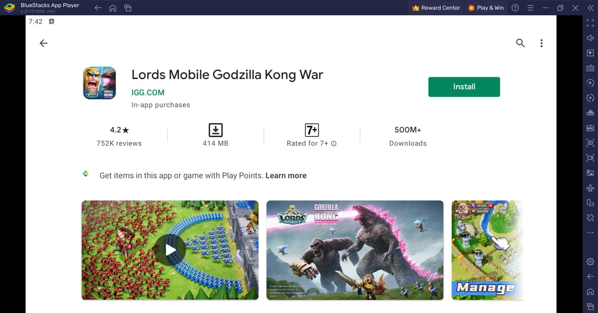 How to Play Lords Mobile Godzilla Kong War on PC with BlueStacks