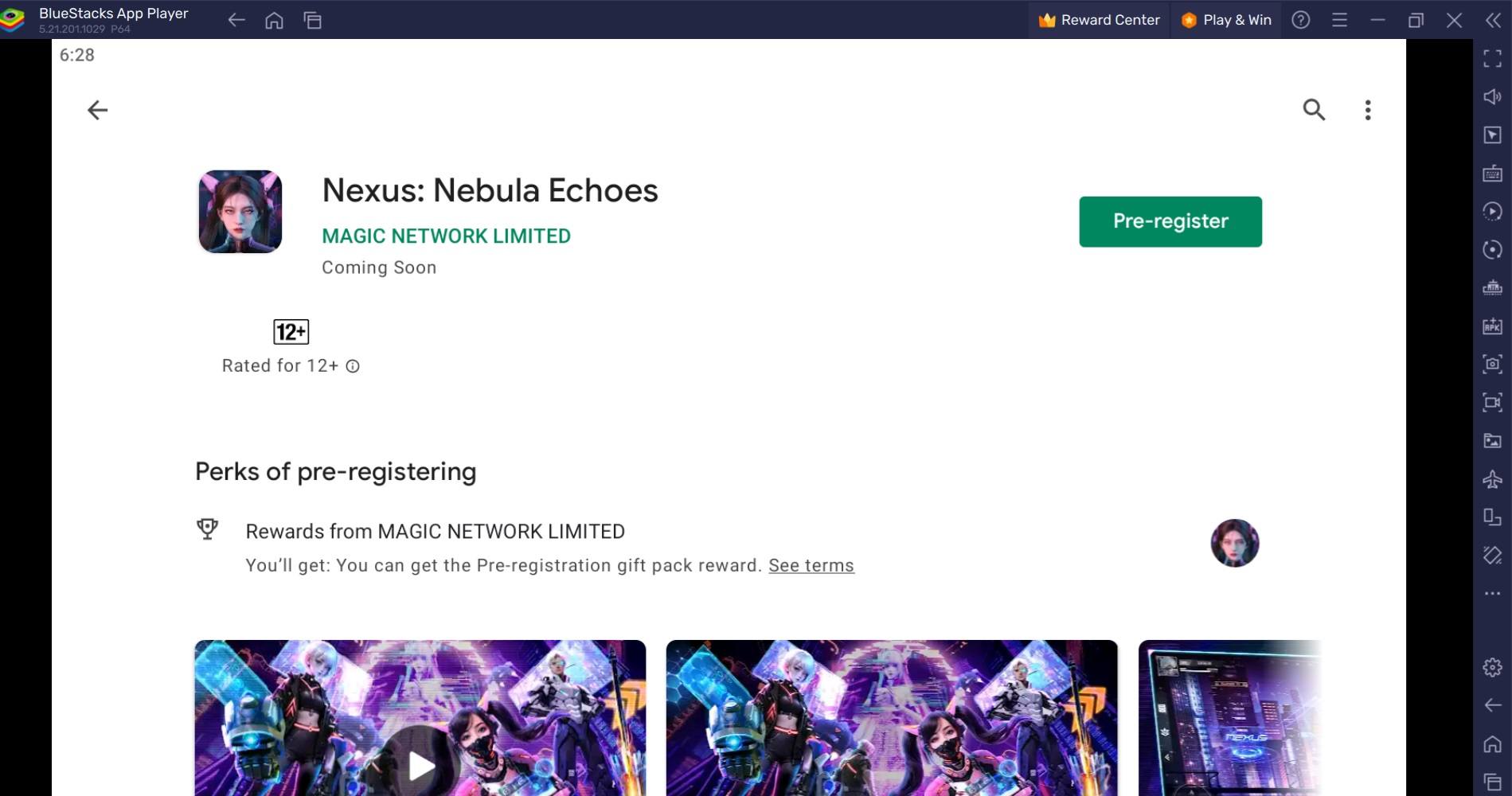 So spielen Sie Nexus: Nebula Echoes auf dem PC mit BlueStacks.
