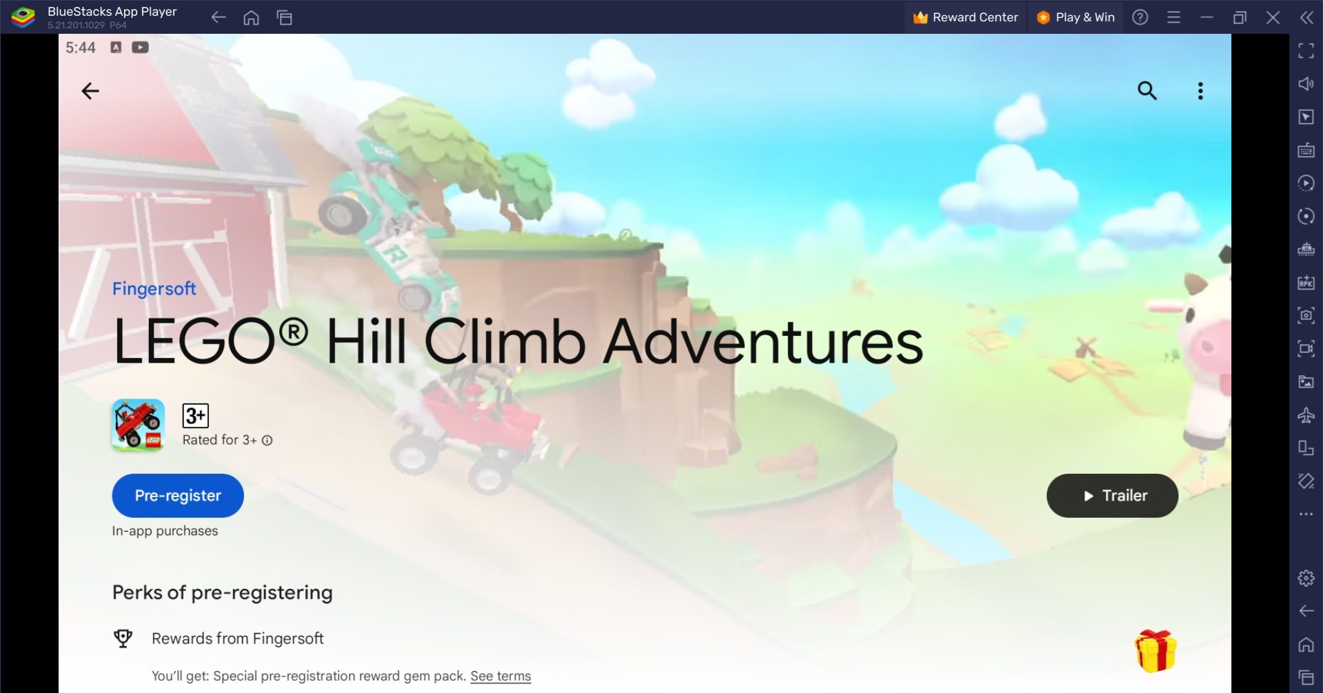 How to Play LEGO Hill Climb Adventures on PC with BlueStacks