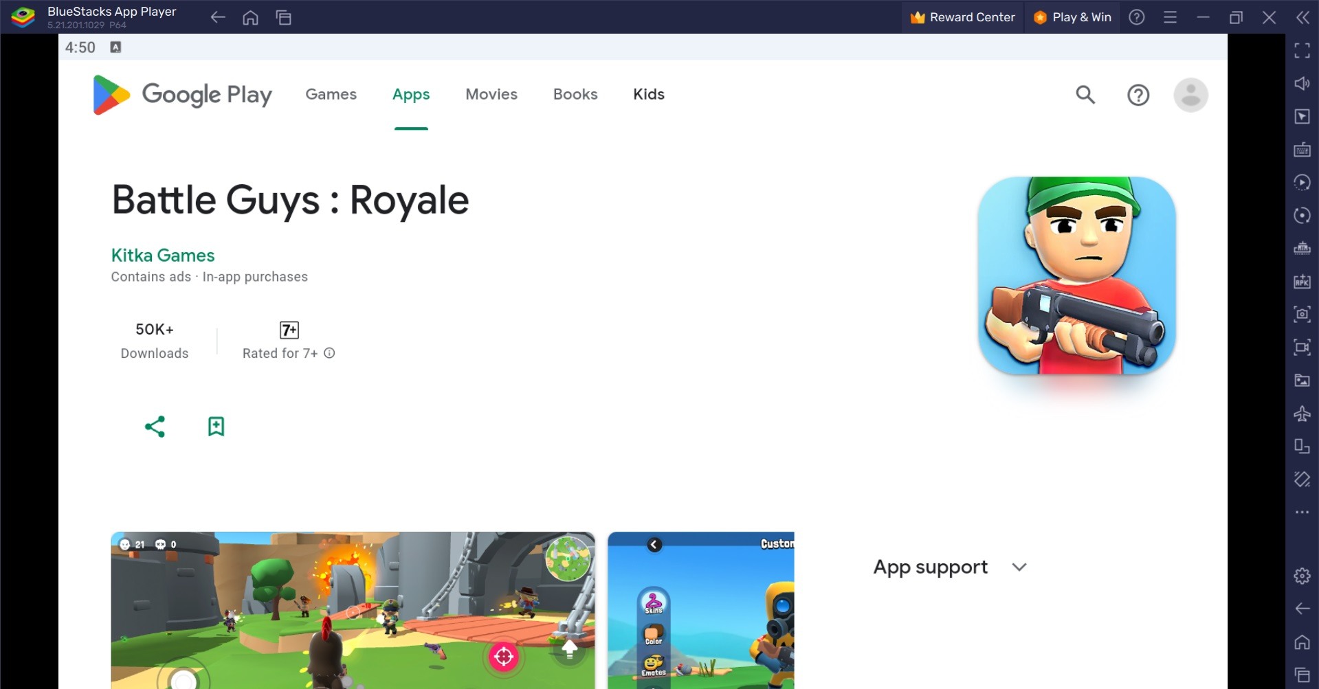 How to Play Battle Guys : Royale on PC with BlueStacks