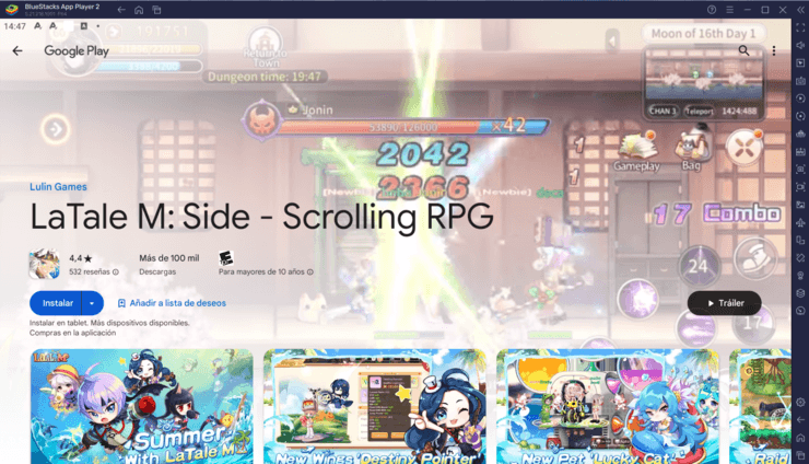 Cómo jugar LaTale M: Side - Scrolling RPG en PC con BlueStacks