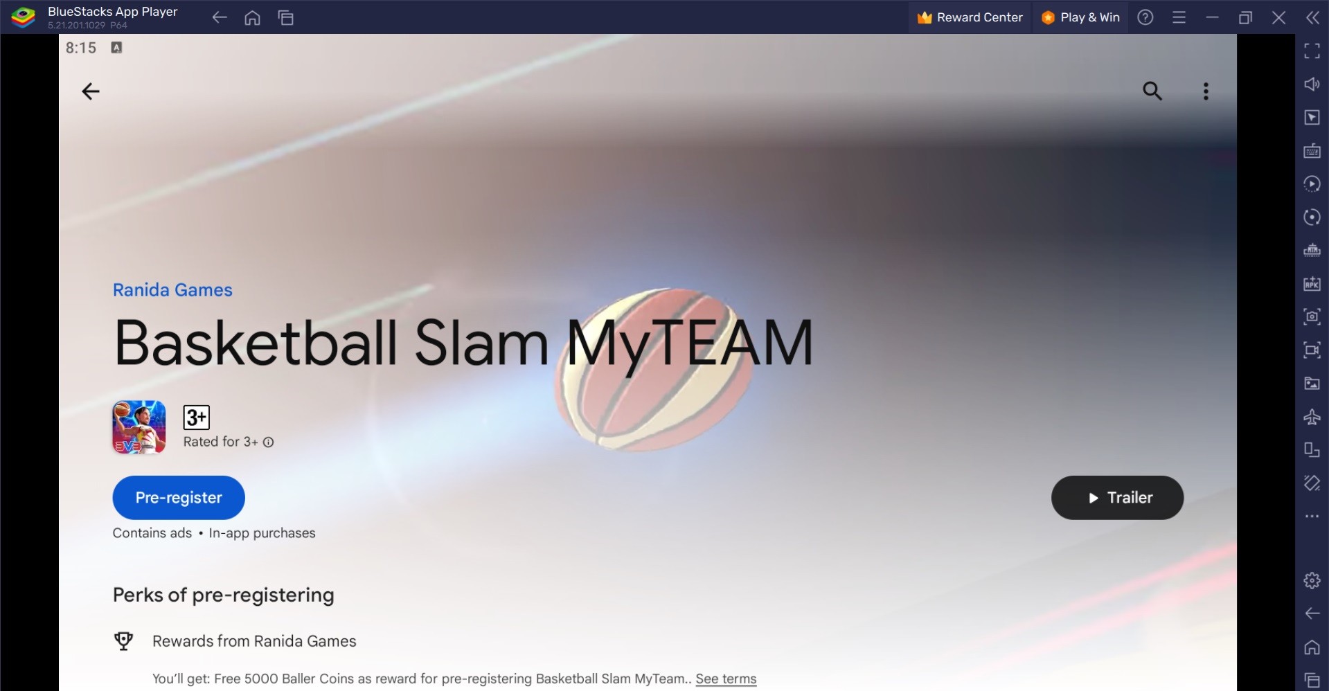 How to Play Basketball Slam MyTEAM on PC with BlueStacks